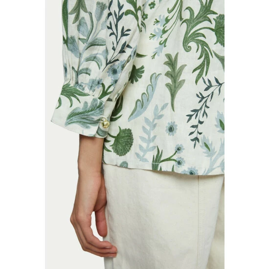 unnamed-file-1047.jpg Jigsaw Green Botanist Floral Linen Blouse -Jigsaw store unnamed file 1047