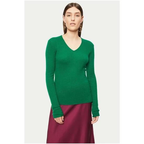unnamed-file-107.jpg Jigsaw Green Cloud Cashmere V-Neck Jumper -Jigsaw store unnamed file 107