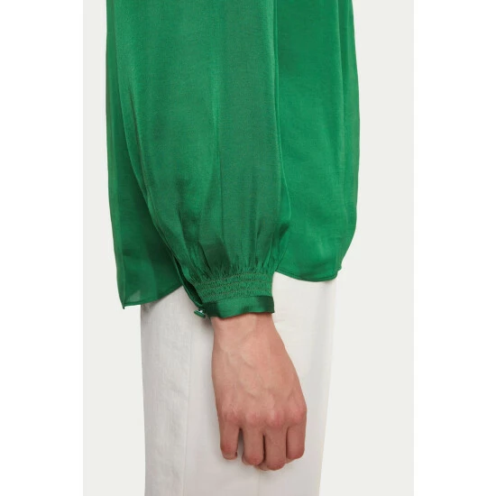 unnamed-file-1079.jpg Jigsaw Green Recycled Satin Drape Top -Jigsaw store unnamed file 1079