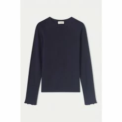 Jigsaw Blue Merino Crew Neck Jumper 4 Jigsaw Blue Merino Crew Neck Jumper -Jigsaw store unnamed file 112