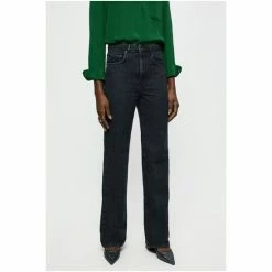 Jigsaw Black Adler Wide Leg Jeans -Jigsaw store unnamed file 1126