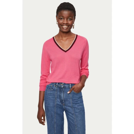 unnamed-file-114.jpg Jigsaw Pink Merino V-Neck Jumper -Jigsaw store unnamed file 114