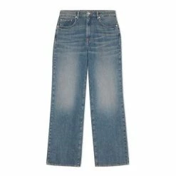 Jigsaw Blue Adler Wide Leg Jeans -Jigsaw store unnamed file 1147