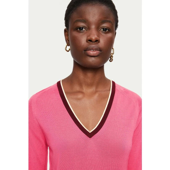 unnamed-file-118.jpg Jigsaw Pink Merino V-Neck Jumper -Jigsaw store unnamed file 118