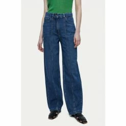 Jigsaw Blue Tailored Loose Leg Jeans