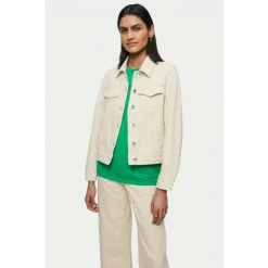 Jigsaw Cream Denim Jacket