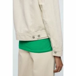 Jigsaw Cream Denim Jacket -Jigsaw store unnamed file 1243