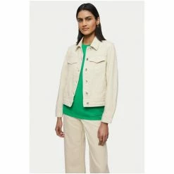 Jigsaw Cream Denim Jacket -Jigsaw store unnamed file 1245