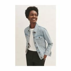 Jigsaw Denim Trucker Jacket -Jigsaw store unnamed file 1257