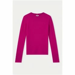 Jigsaw Pink Cloud Cashmere Crew Jumper -Jigsaw store unnamed file 126