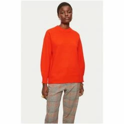 Jigsaw Orange Merino Cashmere Crew Jumper 4 Jigsaw Orange Merino Cashmere Crew Jumper -Jigsaw store unnamed file 131