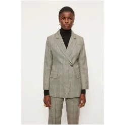 Jigsaw Grey British Check Ryedale Jacket 4 Jigsaw Grey British Check Ryedale Jacket -Jigsaw store unnamed file 1331