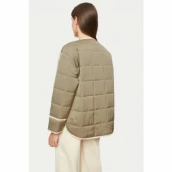 Jigsaw Green Kinley Quilt Jacket -Jigsaw store unnamed file 1334