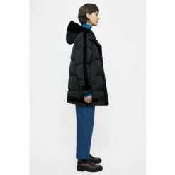 Jigsaw Black Annas Eco Down Puffer Jacket -Jigsaw store unnamed file 1350