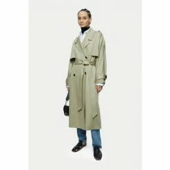 Jigsaw Cream Camarin Trench Coat
