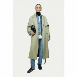 Jigsaw Cream Camarin Trench Coat -Jigsaw store unnamed file 1354