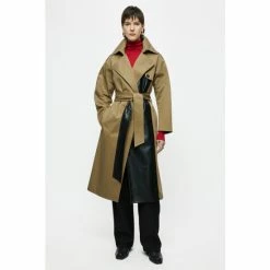 Jigsaw Natural Howden Trench Coat