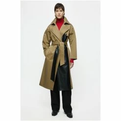 Jigsaw Natural Howden Trench Coat -Jigsaw store unnamed file 1364
