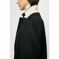 Jigsaw Black Relaxed City Coat -Jigsaw store unnamed file 1382