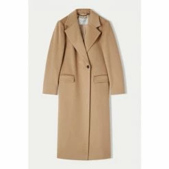Jigsaw Cream Wool Maxi City Coat -Jigsaw store unnamed file 1397