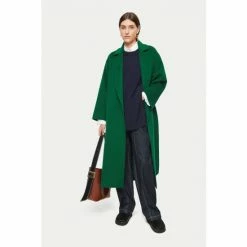 Jigsaw Green Long Double Faced Coat -Jigsaw store unnamed file 1409