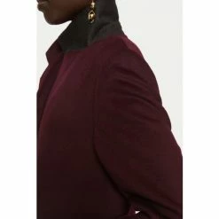 Jigsaw Red Wool Maxi City Coat -Jigsaw store unnamed file 1416