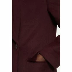 Jigsaw Red Wool Maxi City Coat -Jigsaw store unnamed file 1417