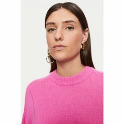 Jigsaw Pink Cashmere Ladder Stitch Jumper -Jigsaw store unnamed file 146