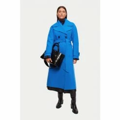 Jigsaw Blue Slade Wool Df Trench Coat 2 Jigsaw Blue Slade Wool Df Trench Coat -Jigsaw store unnamed file 1463