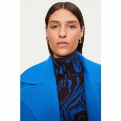 Jigsaw Blue Slade Wool Df Trench Coat 5 Jigsaw Blue Slade Wool Df Trench Coat -Jigsaw store unnamed file 1466