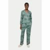 Jigsaw Green Cotton Modal Pyjamas