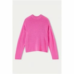 Jigsaw Pink Cashmere Ladder Stitch Jumper -Jigsaw store unnamed file 148
