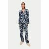 Jigsaw Blue Collage Floral Co Modal Pyjama Set