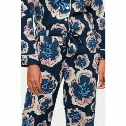 Jigsaw Blue Collage Floral Co Modal Pyjama Set -Jigsaw store unnamed file 1497