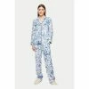 Jigsaw Botanist White Floral Linen Pyjamas