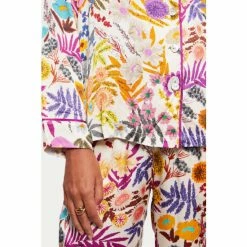 Jigsaw Natural Midnight Garden Satin Pyjama Set -Jigsaw store unnamed file 1512