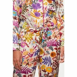 Jigsaw Natural Midnight Garden Satin Pyjama Set -Jigsaw store unnamed file 1513