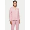 Jigsaw Pink Herringbone Pyjama Set