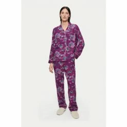 Jigsaw Purple Rococo Floral Modal Pyjama Set