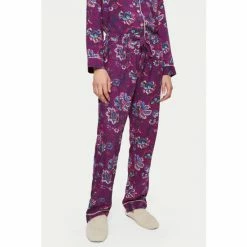 Jigsaw Purple Rococo Floral Modal Pyjama Set -Jigsaw store unnamed file 1553