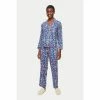 Jigsaw Blue Freesia Ditsy Co Modal Pyjama Set