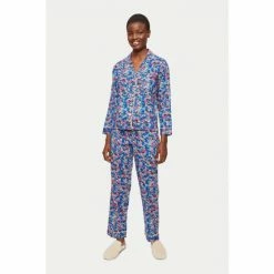 Jigsaw Blue Freesia Ditsy Co Modal Pyjama Set