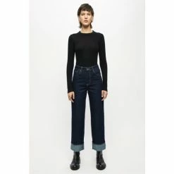 Jigsaw Igsaw Cloud Cashmere Crew Jumper Green -Jigsaw store unnamed file 16