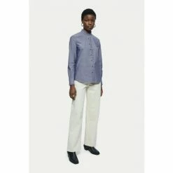 Jigsaw Blue Shirt -Jigsaw store unnamed file 1625