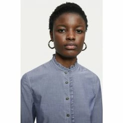 Jigsaw Blue Shirt -Jigsaw store unnamed file 1626