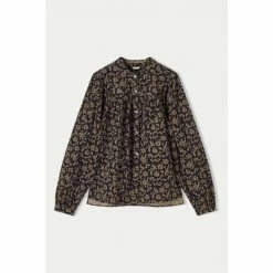 Jigsaw Blue Myrtle Floral Cord Shirt