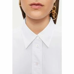 Jigsaw Cotton Relaxed White Shirt 3 Jigsaw Cotton Relaxed White Shirt -Jigsaw store unnamed file 1673