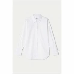 Jigsaw Cotton Relaxed White Shirt 6 Jigsaw Cotton Relaxed White Shirt -Jigsaw store unnamed file 1676