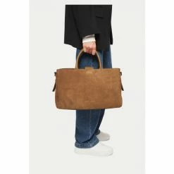 Jigsaw Adela Brown Suede Tote Bag 3 Jigsaw Adela Brown Suede Tote Bag -Jigsaw store unnamed file 1752