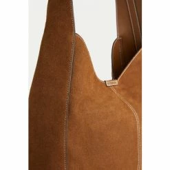 Jigsaw Women Suede Leather Slouch Bag -Jigsaw store unnamed file 1764